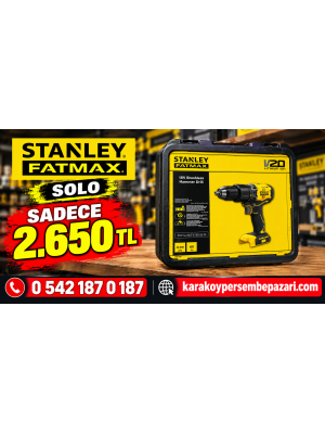 Stanley Fatmax SBD715B-TR 18V V20 Solo Kömürsüz Darbeli Matkap