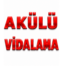 Akülü Vidalamalar